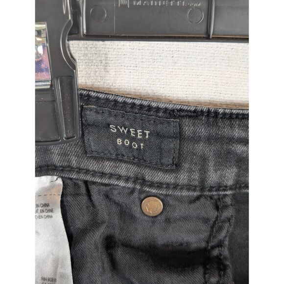 Lucky Brand Sweet Boot Jeans Black Women's Size 14/32 Regular - Picture 8 of 14